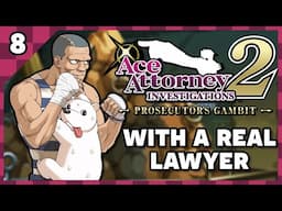 Polar Bear Boxer Man!? | Ace Attorney Investigations 2 with an Actual Lawyer & Voice Actor Part 8