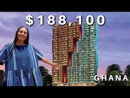 WHAT $188,100 GETS YOU IN GHANA | Ghana's Tallest Building Luxury Apartments with Pool, Tennis Court