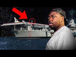 OVERNIGHT in America's Most Haunted Warship!