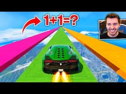 GTA V Online: 1+1 corrida da MATEMÁTICA muito diferente!