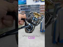 DAIWA SALTIGA 25 💪 This New Reel is an Absolute BEAST!! #daiwa #saltiga #fishing #fishingequipment