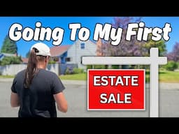 Going To My First Estate Sale 🤩 What I Found And How I Transformed It!
