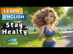 How to Stay Healthy?  | Improve Your English | English Listening Skills - Speaking Skills.