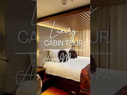 Come tour our AmaWaterways river cruise cabin with us! #cruise #shorts