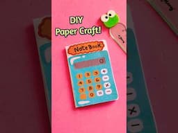 DIY Paper Craft 😲🌈✨ best out of waste/ easy craft ideas/ school craft #shorts