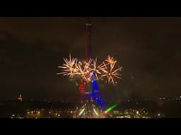 Fireworks surround Eiffel Tower after PSG win Champions League | AFP