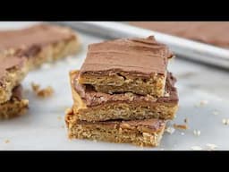 Gluten Free Peanut Butter Bars Are Extremely ADDICTIVE Treats