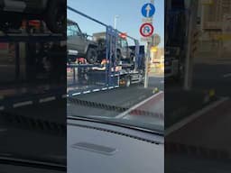 陸上自衛隊車両新車輸送