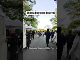 Atlanta Dogwood Festival Highlights #atlanta #festivals #highlights #youtubeshort