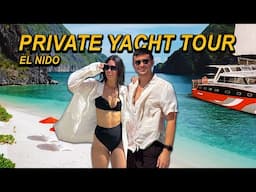 El Nido Island Hopping on a Private Yacht! (What it’s REALLY like) | Palawan, Philippines 🇵🇭