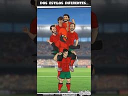 Así juega CR7 con su selección...