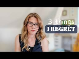3 HOMESCHOOL REGRETS & What I'd Do Differently...