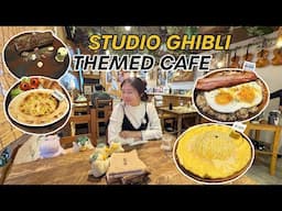 Visiting The Studio Ghibli Themed Cafe In Japan! Real Life Anime Food & Dessert | Mori Kodama Nagoya