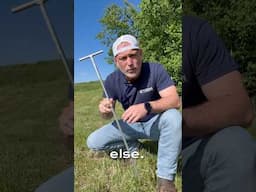 Using short ground rods on electric fence #farmlife #farming #farm #farmtips