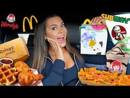 Trying NEW Fast Food Items… You NEED to Try These!!