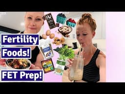 Foods To Eat For FET Day! Nutrition For Fertility