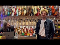 Vintage Guitars at Rivington Guitars, New York
