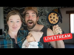 LIVE 🔴 Baking Skillet Cookies OFF GRID