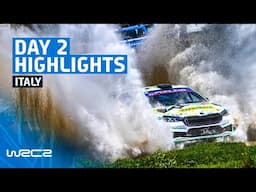 WRC2 Day 2 Highlights | WRC Rally Italia Sardegna 2025