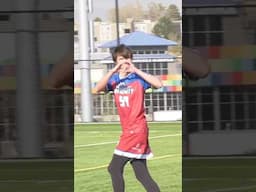 Quinn Finer throws an absolute DOT from 60 yards out 🎯