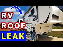 RV Roof Leak, Luxury RV Resort For Cheap, Use It Until It Breaks