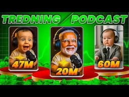 Talking baby podcast made 100% using AI | Viral Ai trend