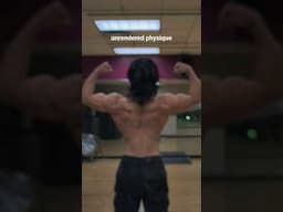 Natural calisthenics physique #shorts