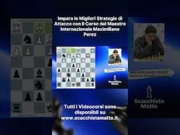2 REGOLE per VINCERE con i SACRIFICI | Lezione di Scacchi dell'IM Perez