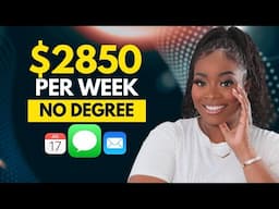 5 Remote Jobs | No Degree or Education Required 2025