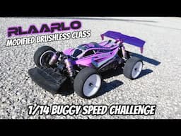RLAARLO Buggy 3S PB (BRUSHLESS Modified) 1/14 vs GROM Speed Challenge @UrbanLegendRC @LindenRc215