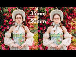 35mm vs 50mm Lens Comparison for Portrait and Wedding Photography | Which should YOU buy?