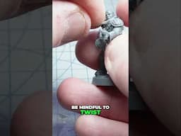 How to make a Headwrap or Turban out of Tape! #warhammer40k #miniaturesr #warhammer #hacks