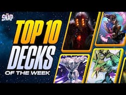 TOP 10 BEST DECKS IN MARVEL SNAP | Weekly Marvel Snap Meta Report #134
