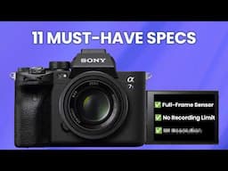 11 Camera Specs You NEED for Corporate Video Production