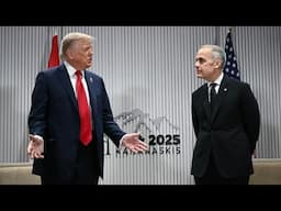 WATCH: Carney and Trump face media during G7 Summit