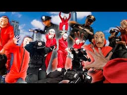 PARKOUR MONEY HEIST Escaping POLICE IN REAL FILE 12 ( bella ciao remix ) live video action