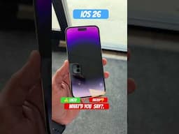 iOS 26 First Time Setup - Do You Like it?.... #ios26#appleiphone#tech#newupdate#iphonexr