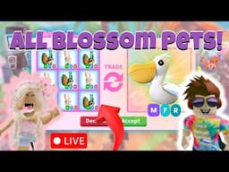 Making NEW MEGA MECHA R4BBIT & MEGA MIRAI Pet in Adopt Me! LIVE!