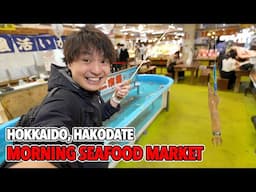 Eat! Eat! Eat! at Hokkaido Morning Seafood Market & Unique Ramen. Wild Flight Back to Tokyo Ep.576