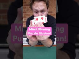 CRAZY Puzzle Illusion Magic Trick! 🧩😱