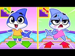 Let`s Go! Fun On Escalator & Elevator 😄 Safety Rules | Educational Kids Video by Sharky and Sparky✨