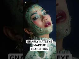 GNARLY KATSEYE MAKEUP TRANSITION #shorts