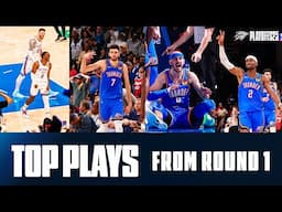 Top Plays From Each Game in Round 1 ⚡ | NBA Playoffs | OKC Thunder