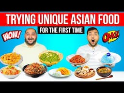 Trying Unique Asian Food For The First Time | Viwa Food World