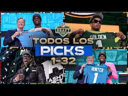 NFL DRAFT 2025: Revive todos los Picks de la Primera Ronda