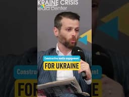 📣 Daniel Balson on constructive media engagement for Ukraine