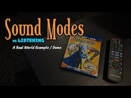 Surround Sound Modes - A Real World Example Demo