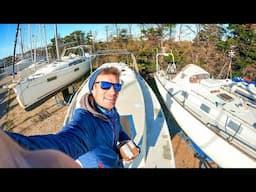 Abandoned Sailboat Project. Engine Install Prep – Almost There! Raw Water, Shaft, Exhaust...