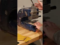 Hand Press Machine Magic!