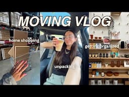 moving vlog: unpacking, ikea trip, building furniture, reading updates, plans for the new home 💭📦📚🎞️